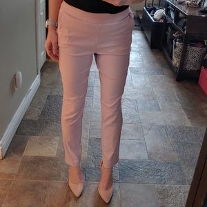 Dusty pink skinny dress pant. Counterpart brand.